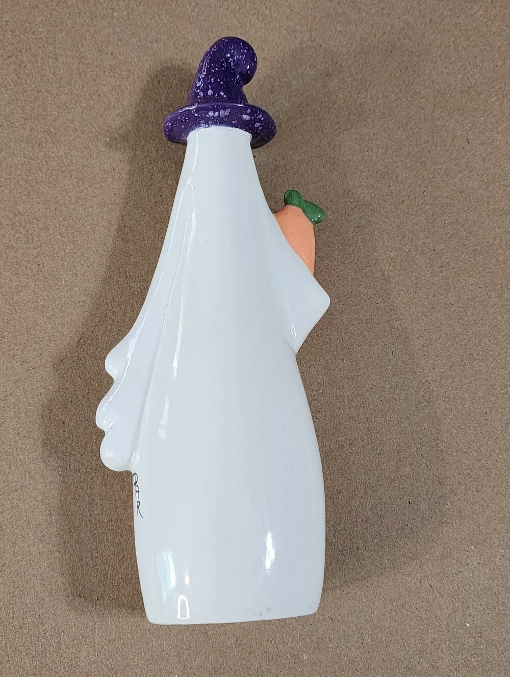 Vintage Ceramic Halloween Pencil Ghost Witch Pumpkin Figure Decor 9